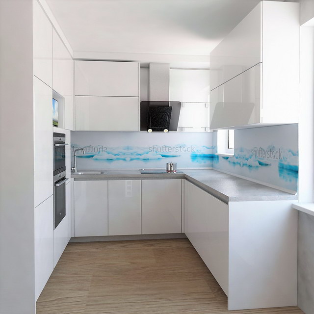 3D проект кухни