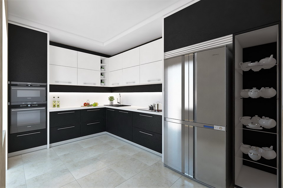 3D проект кухни