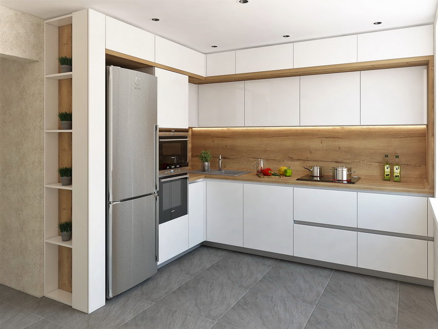 3D проект кухни