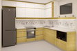3D проект кухни