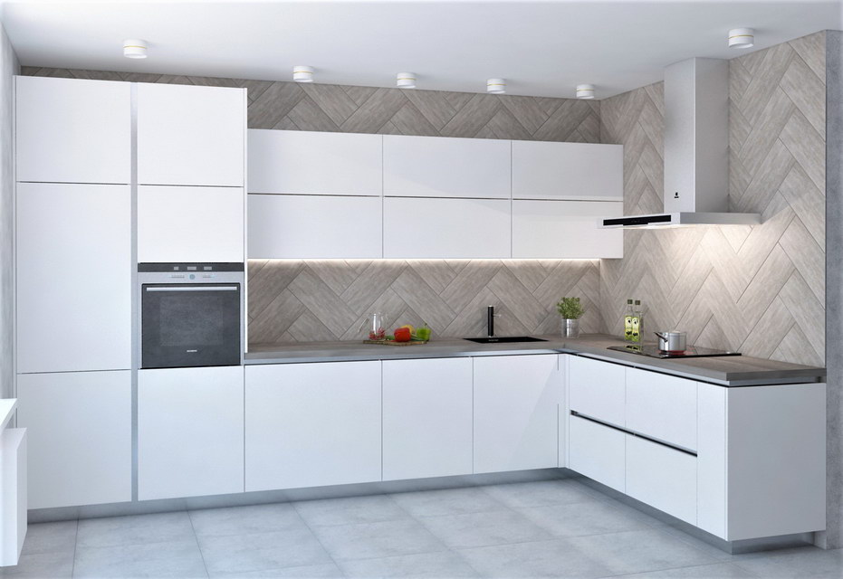 3D проект кухни