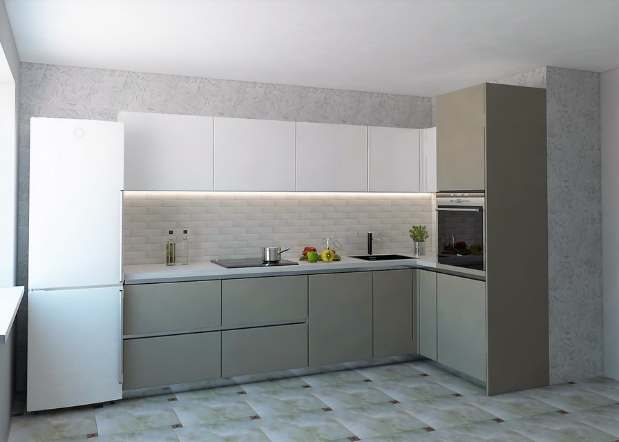 3D проект кухни